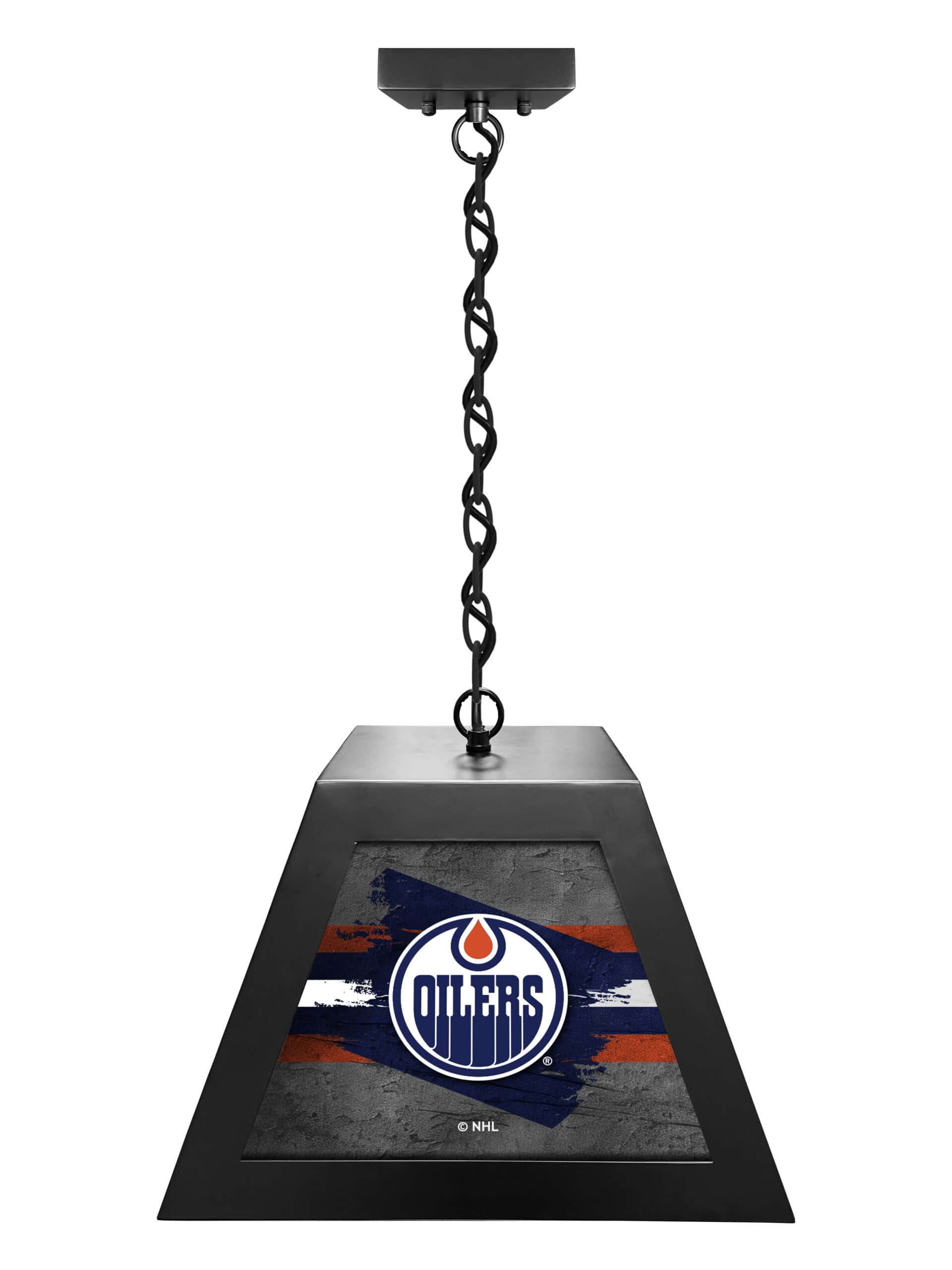 edmonton oilers pendant box light