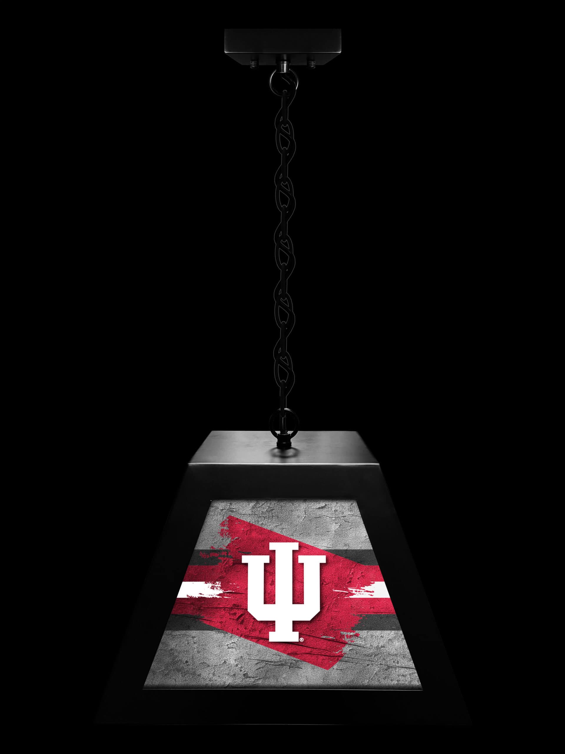 indiana university pendant box light
