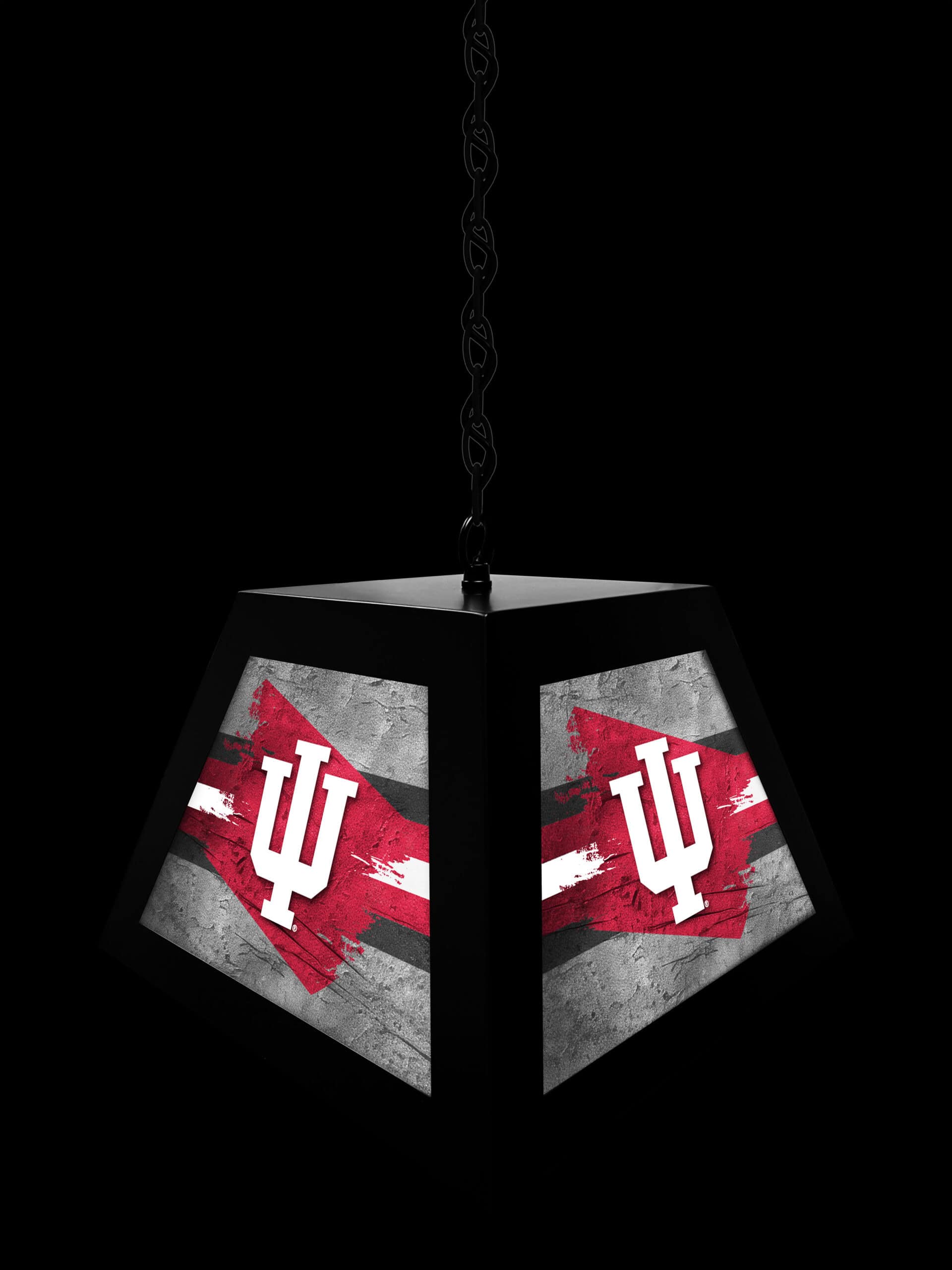 indiana university pendant box light
