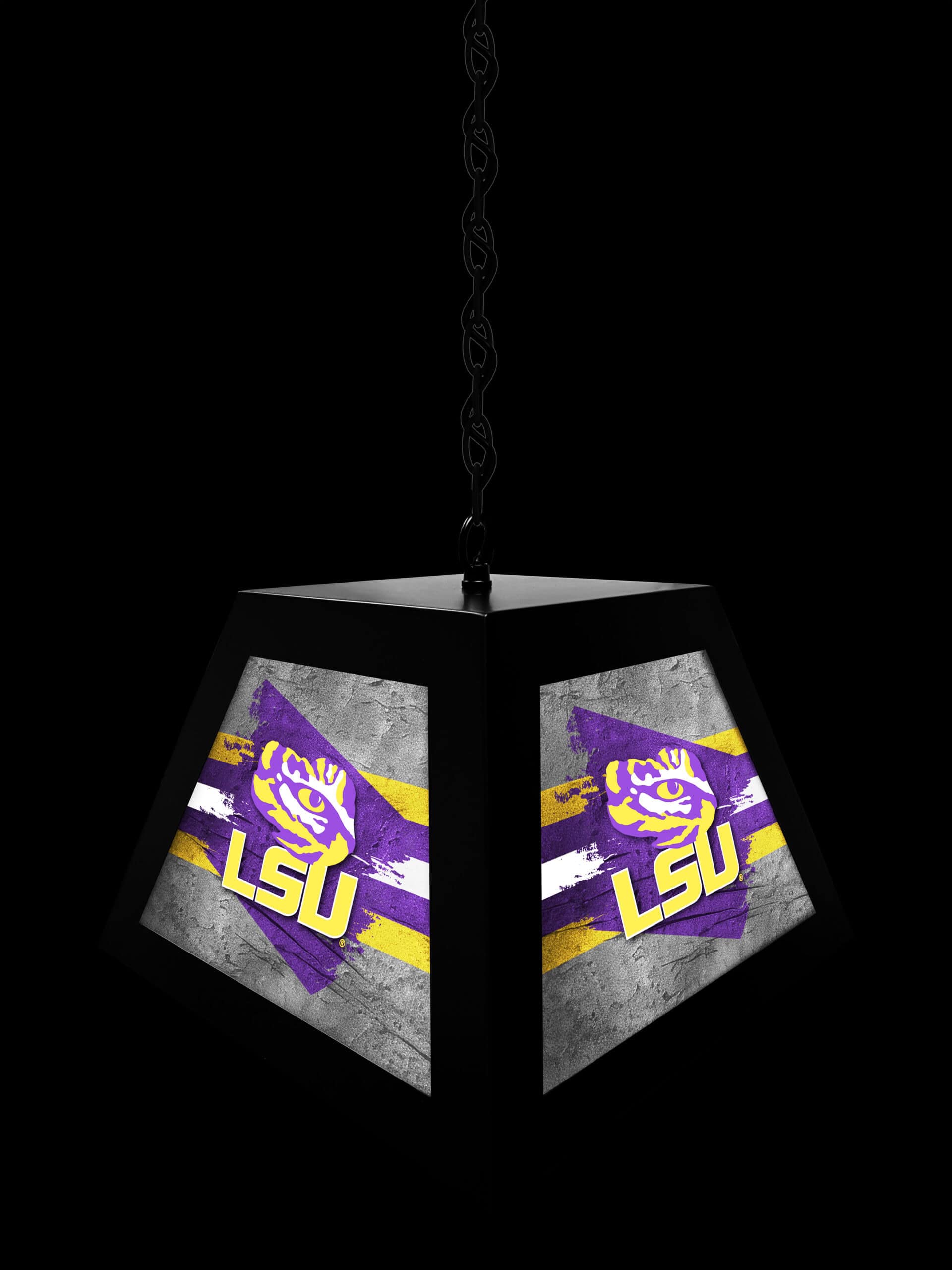 louisiana state university pendant box light