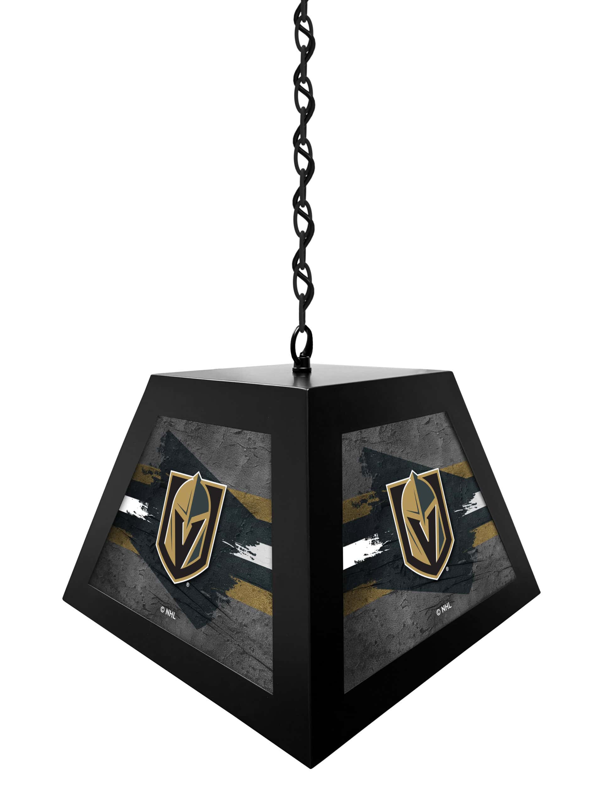 vegas golden knights pendant box light