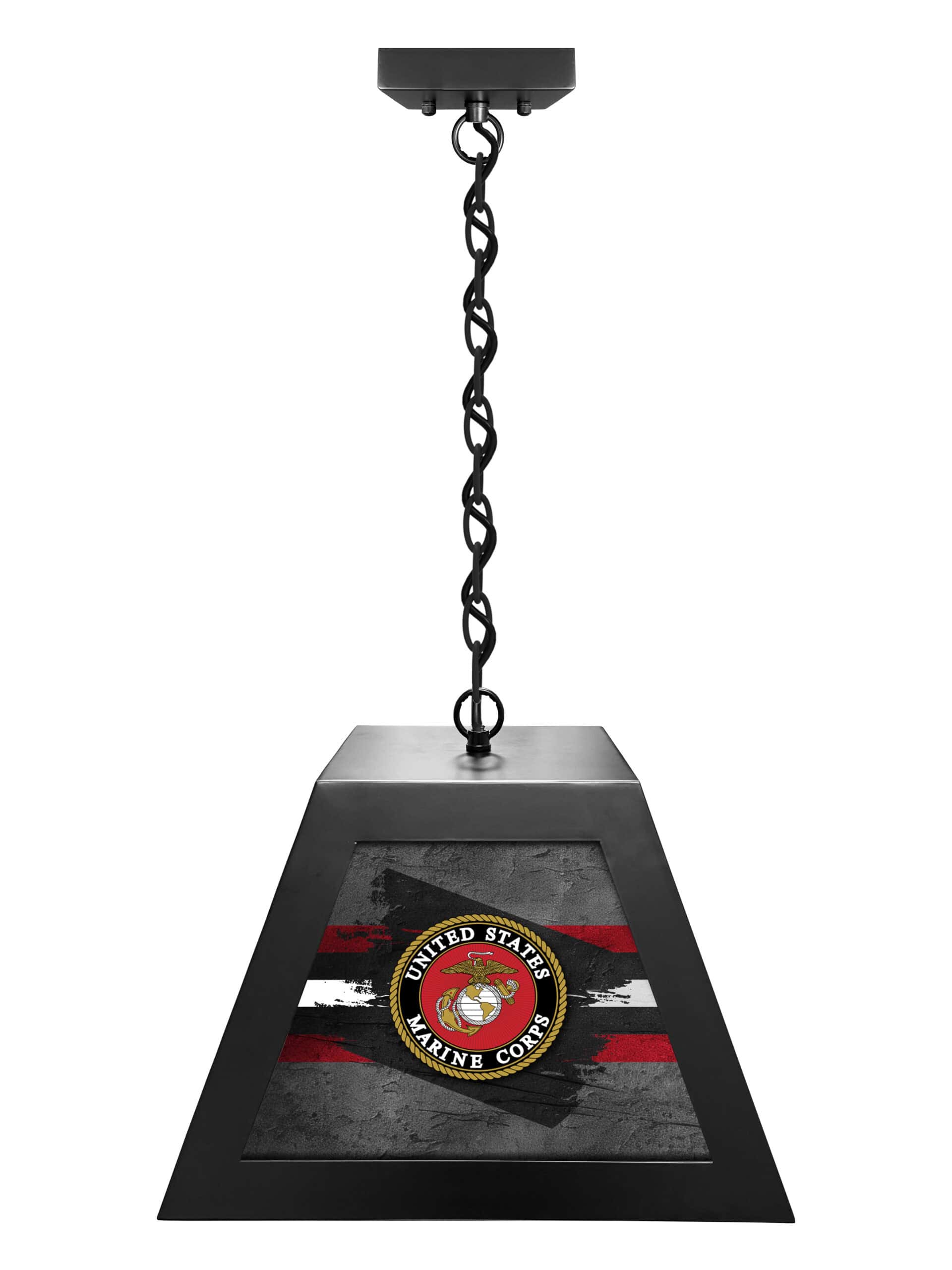 united states marine corps pendant box light