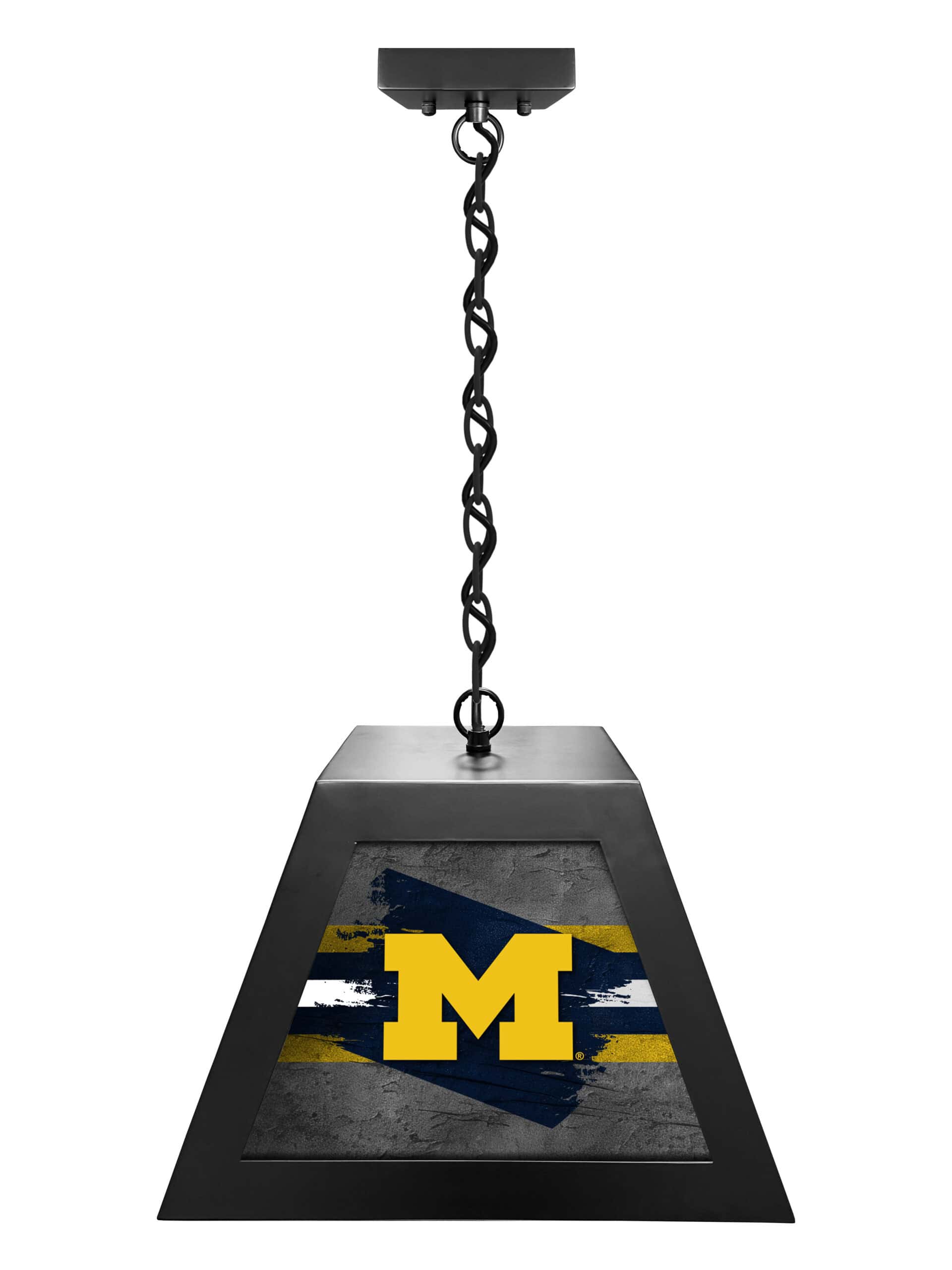 university of michigan pendant box light