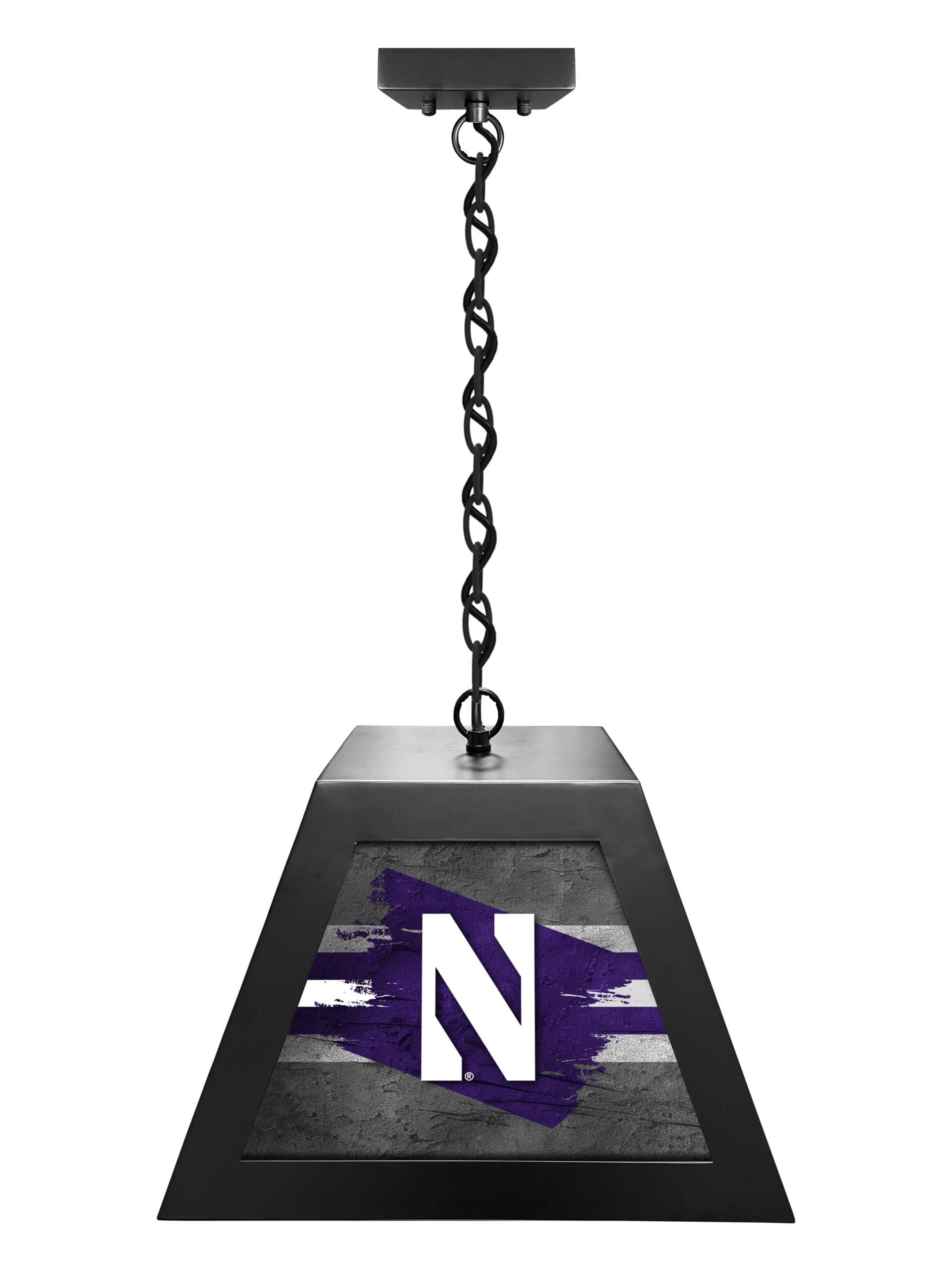 northwestern university pendant box light