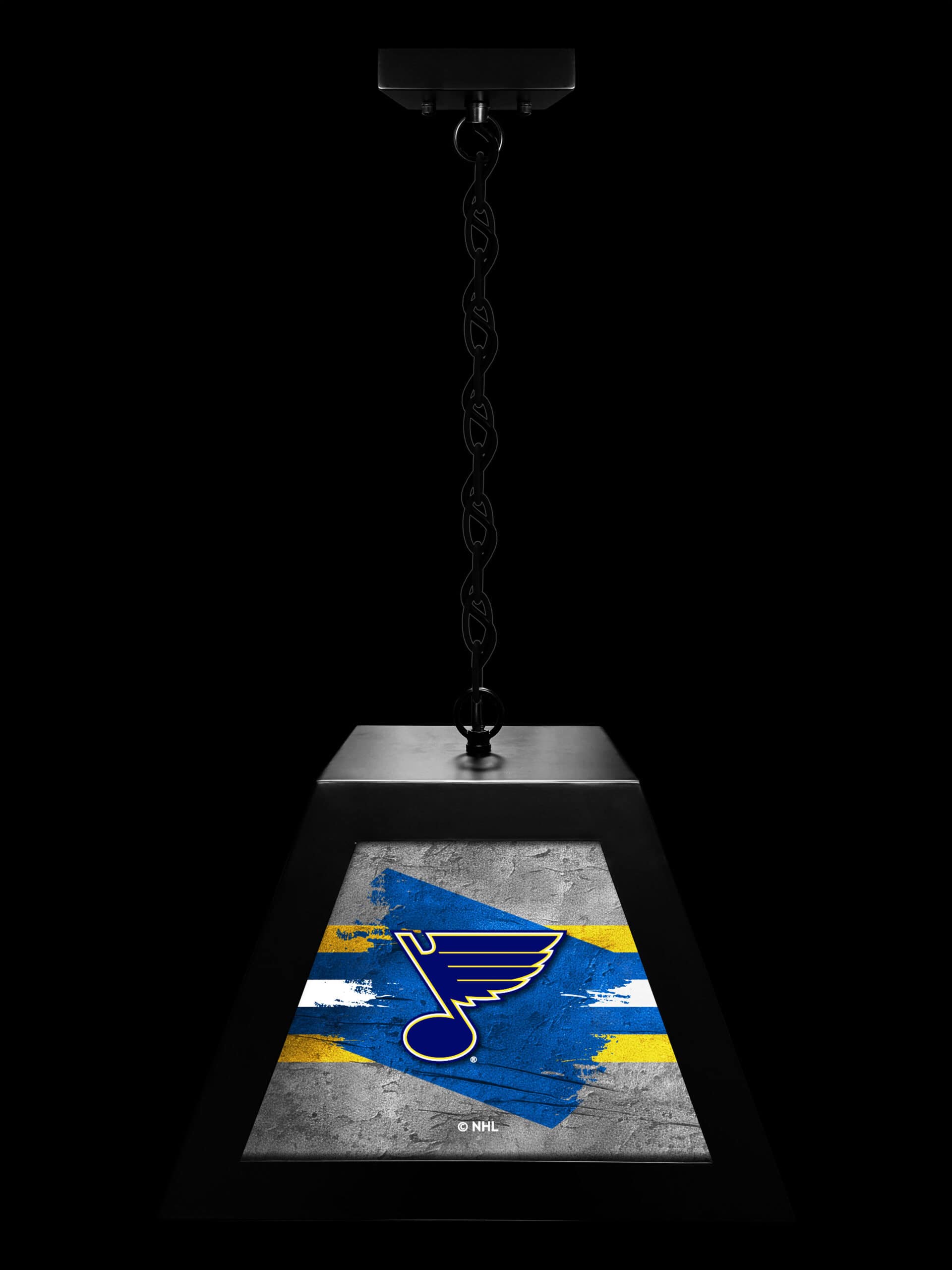 st louis blues pendant box light