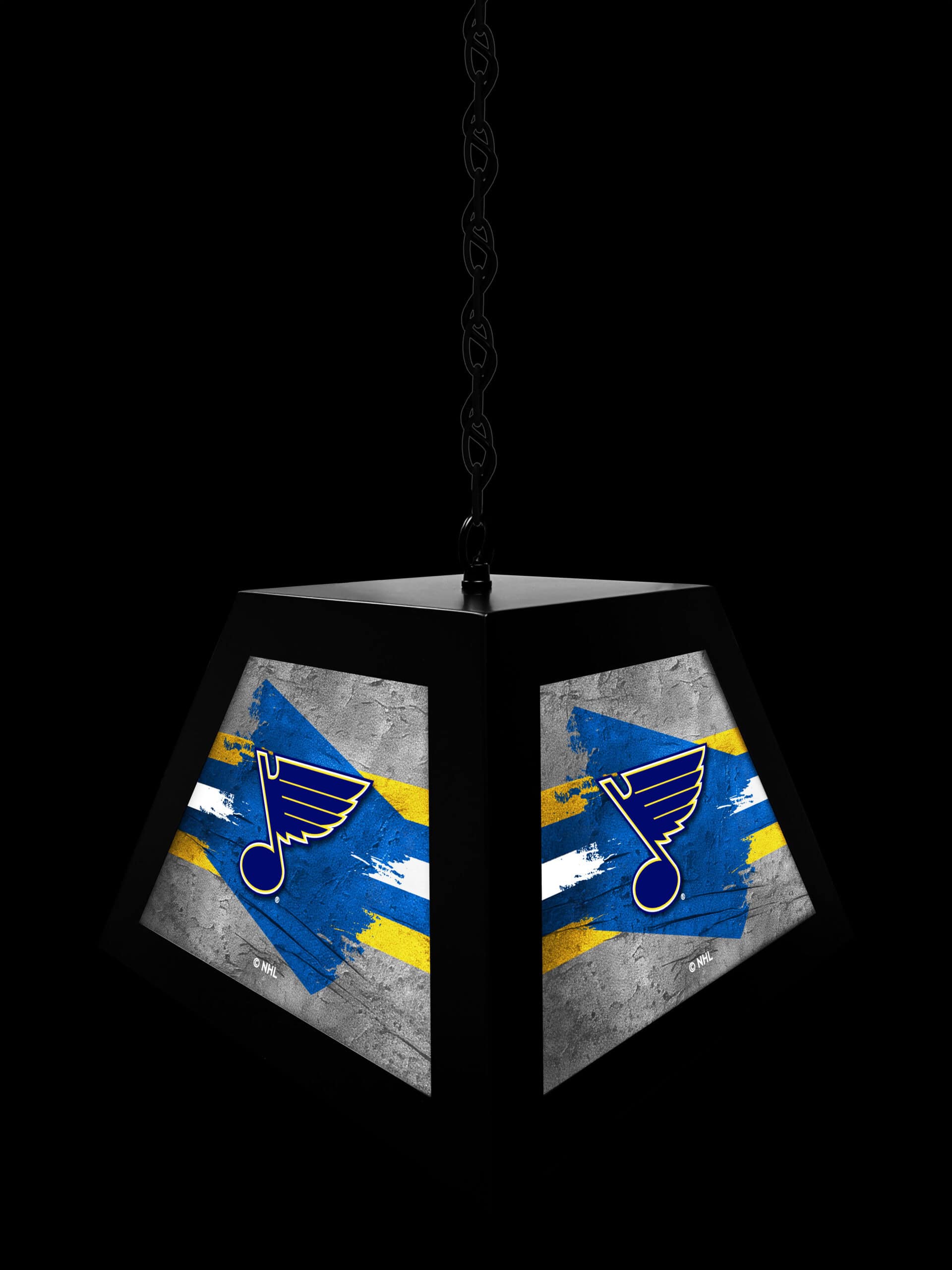 st louis blues pendant box light