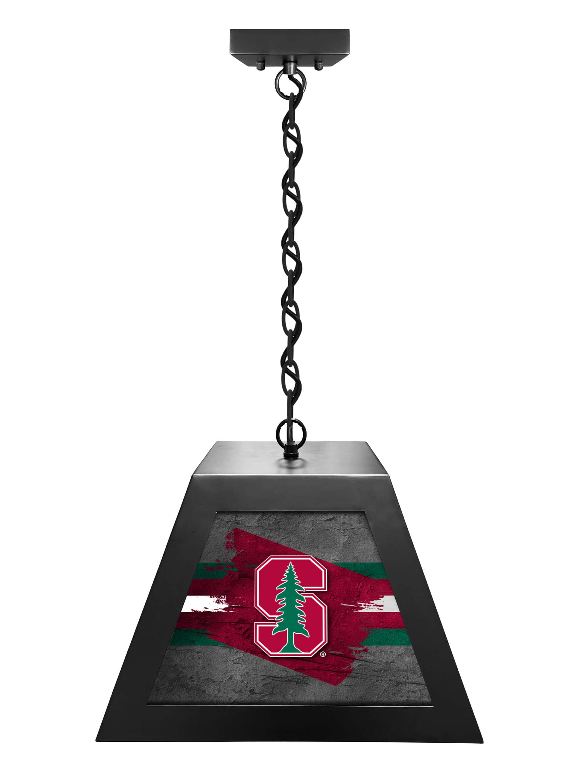 stanford university pendant box light