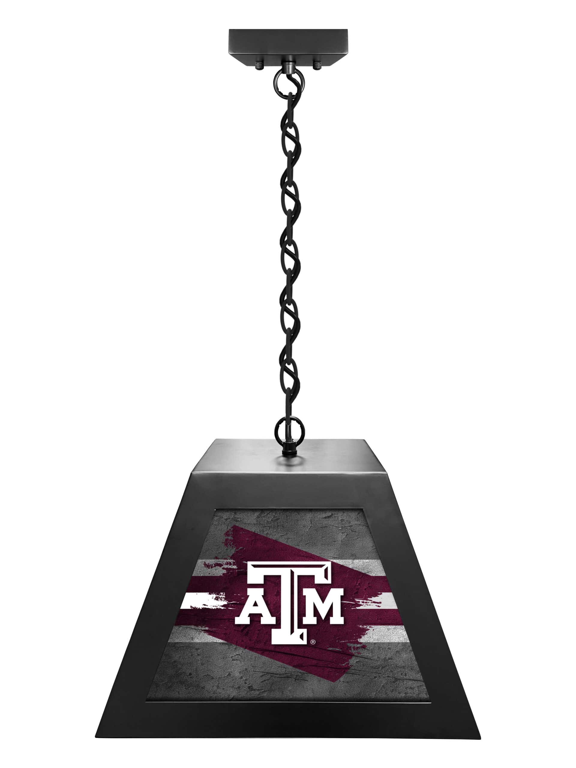 texas a&m pendant box light