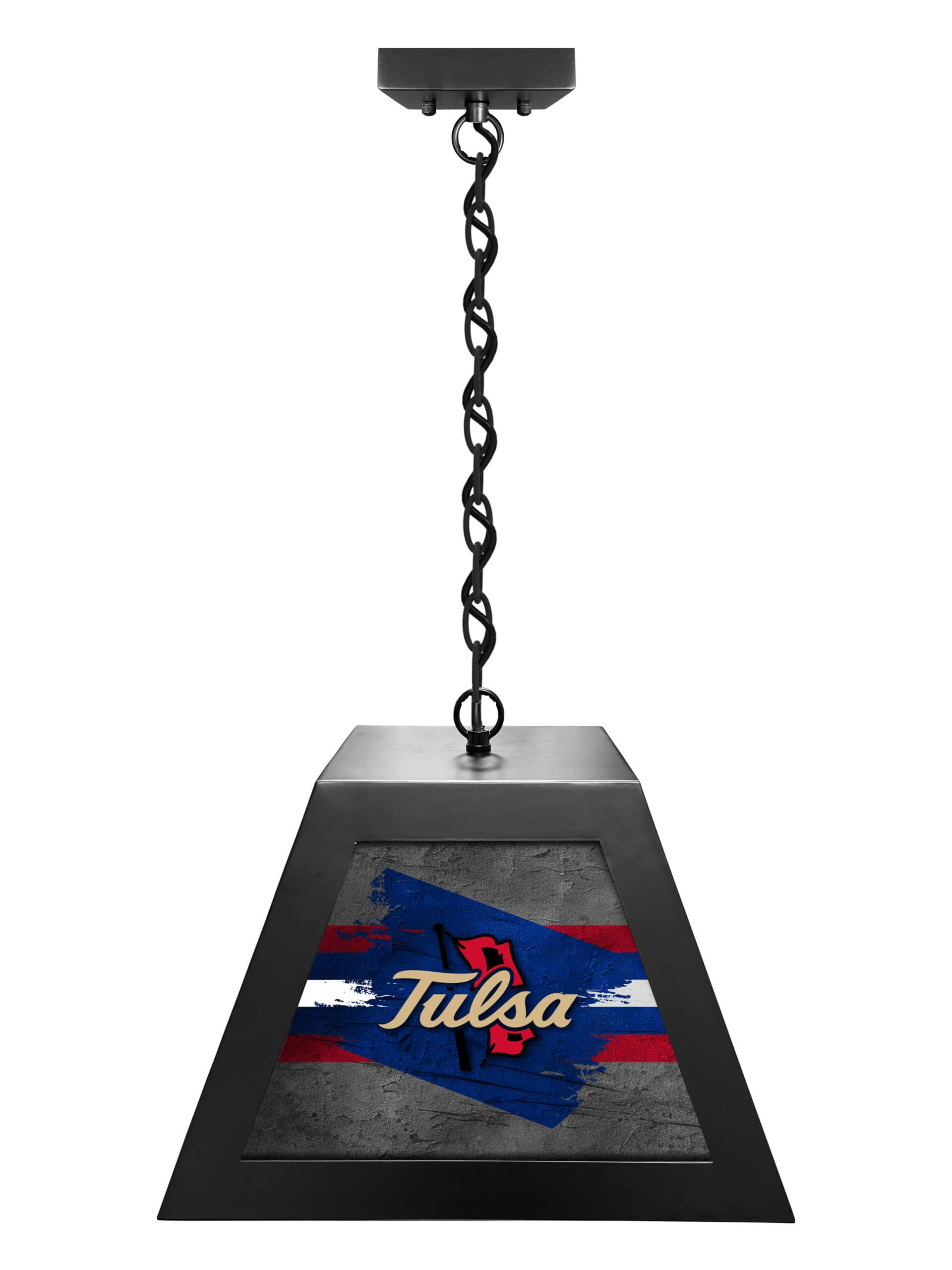university of tulsa pendant box light