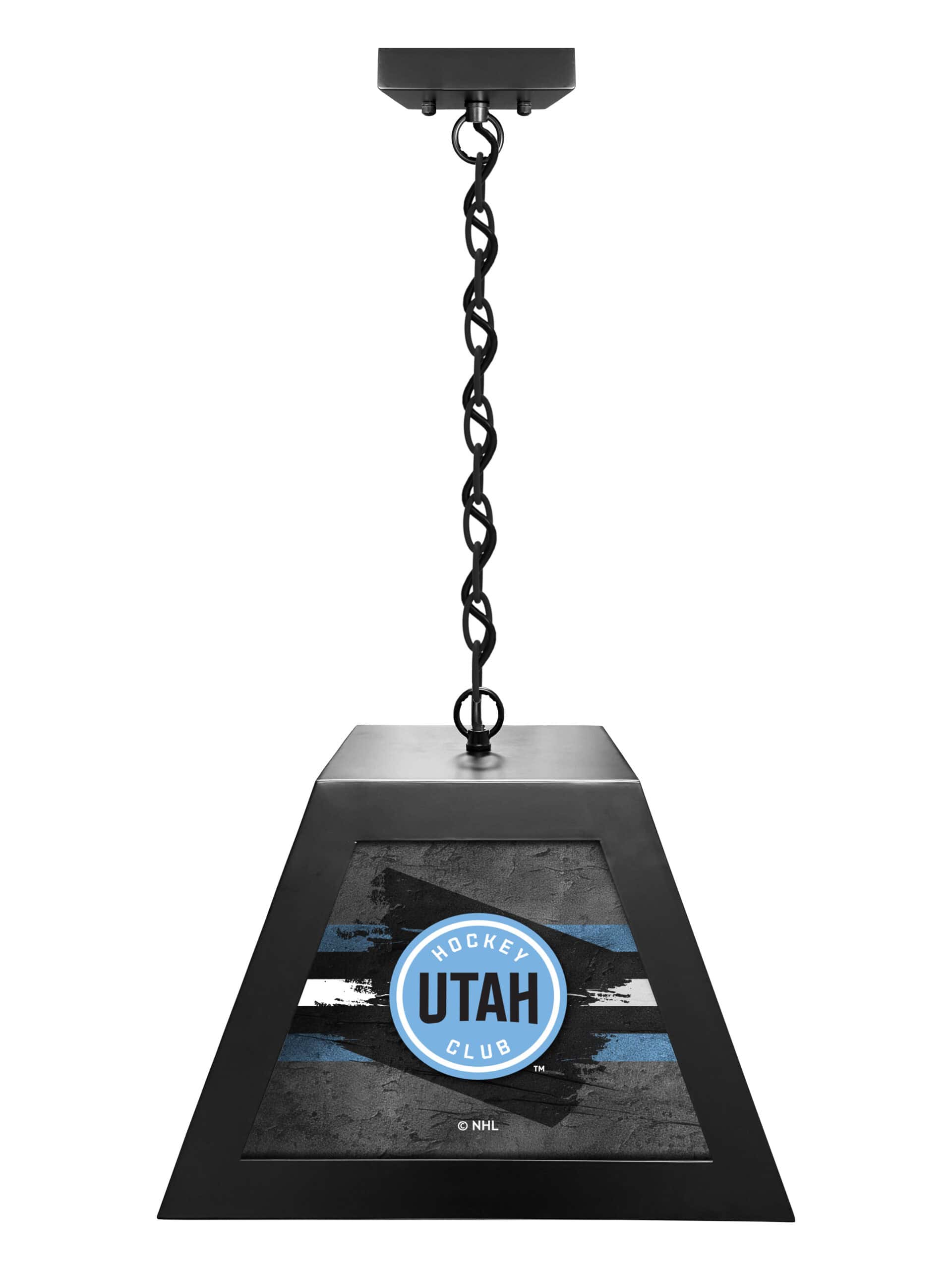 utah hockey club pendant box light