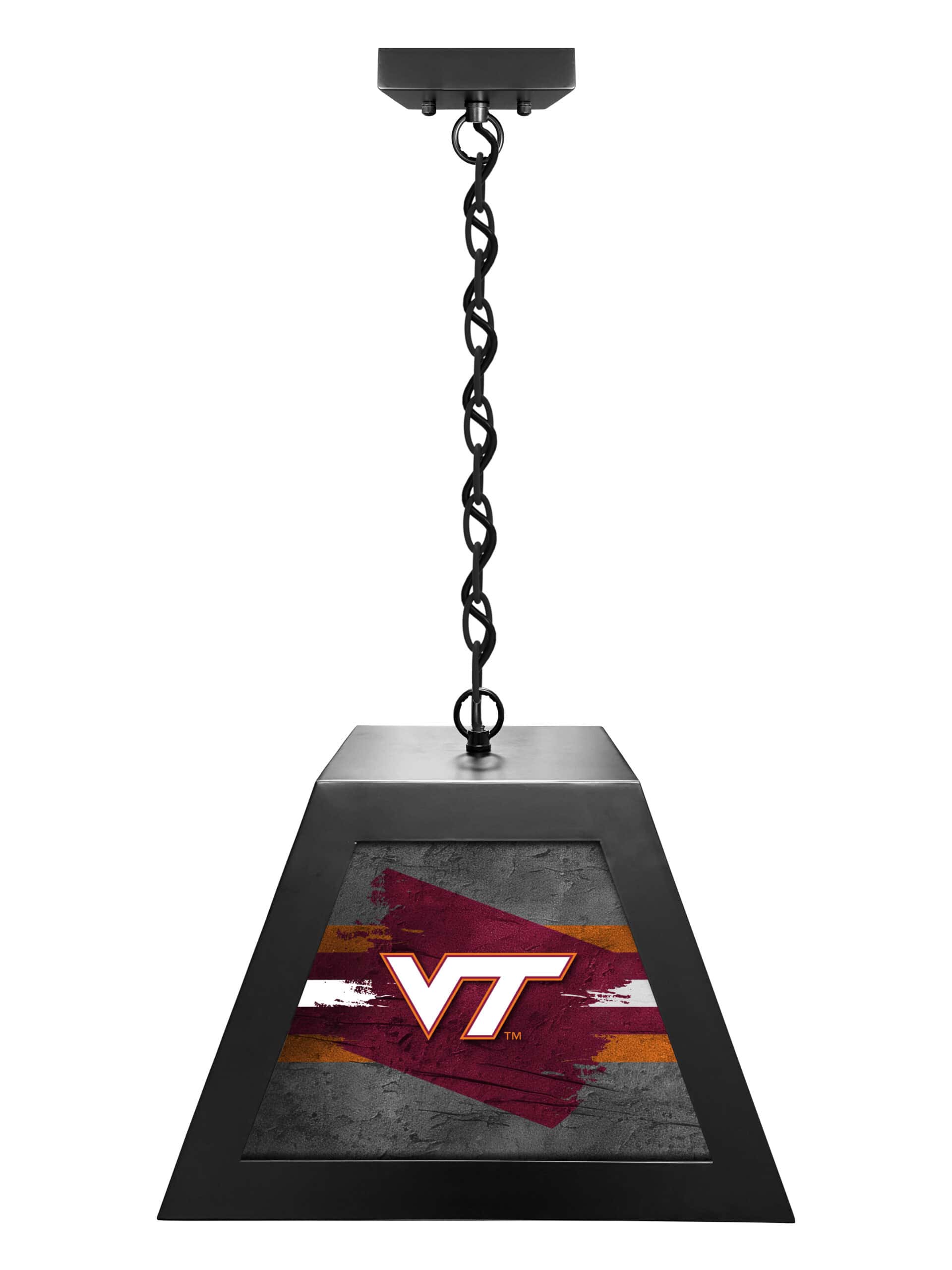 virginia tech university pendant box light