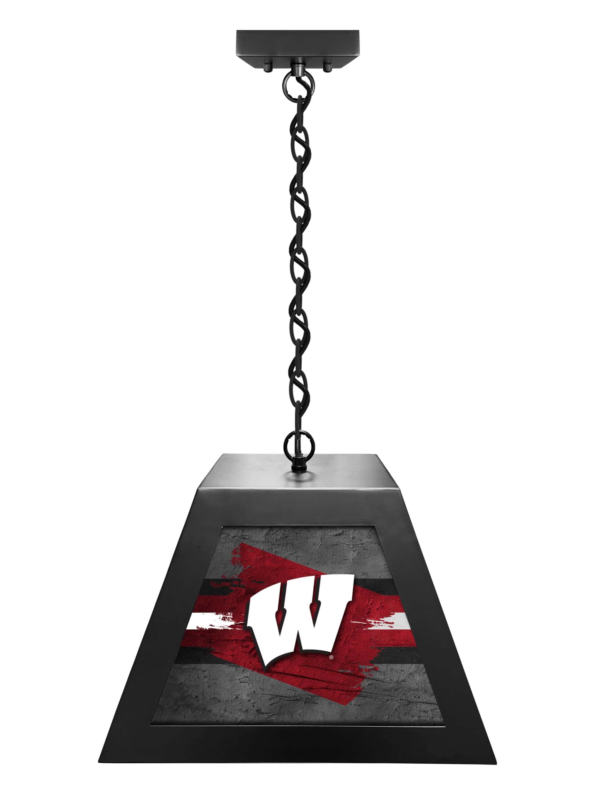 university of wisconsin pendant box light