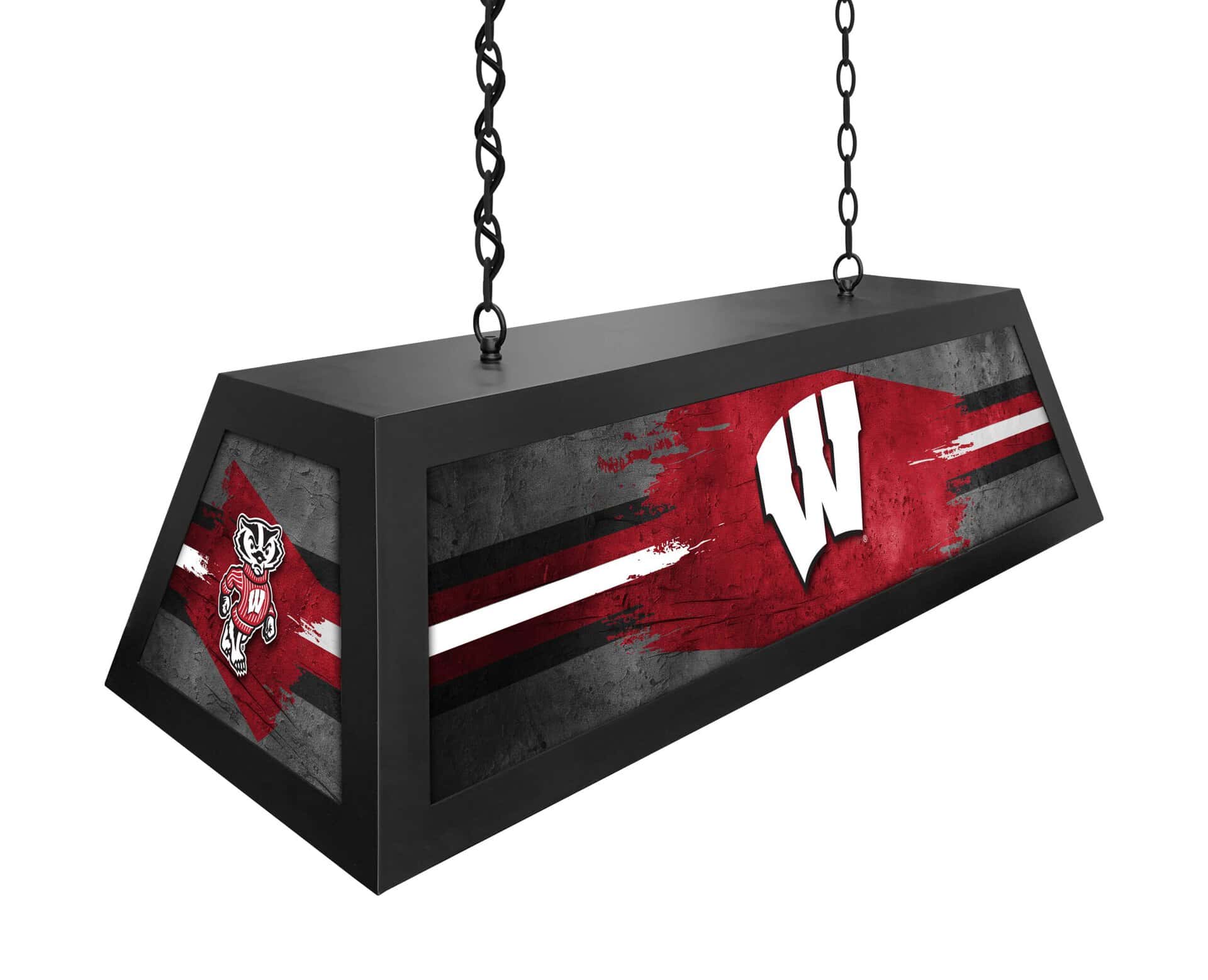 university of wisconsin long box billiard light