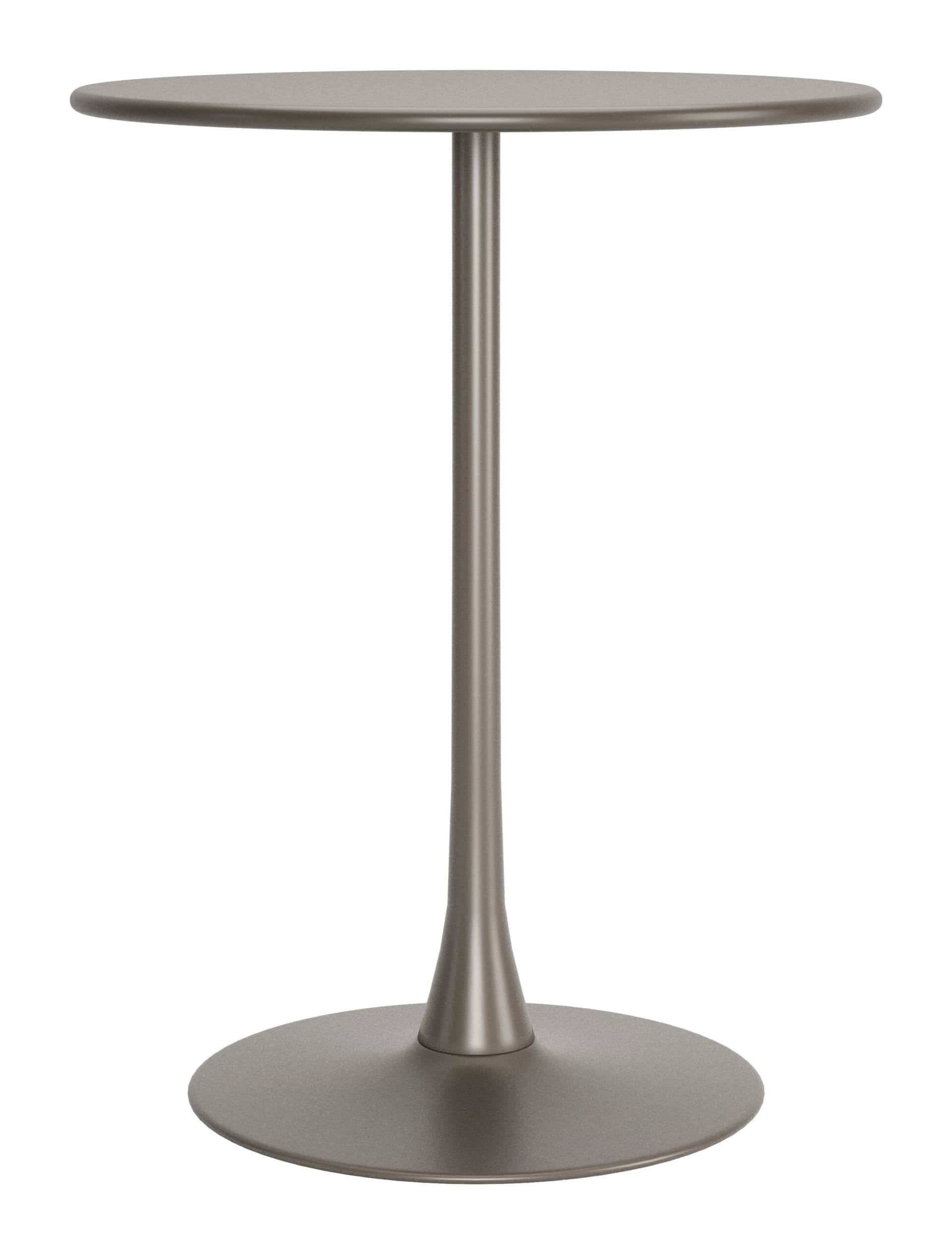 Outdoor-Ready Bar Table with Weather-Resistant Frame and Rubber Feet