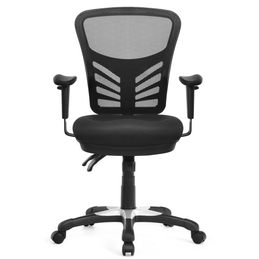 Ergonomic Mesh Office Chair with Adjustable Height and Armrests