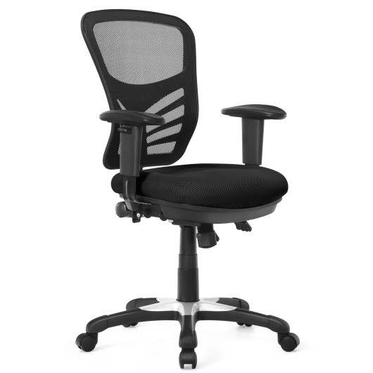 Ergonomic Mesh Office Chair with Adjustable Height and Armrests
