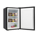 Compact 3.0 cu. ft. Upright Freezer with Stainless Steel Door