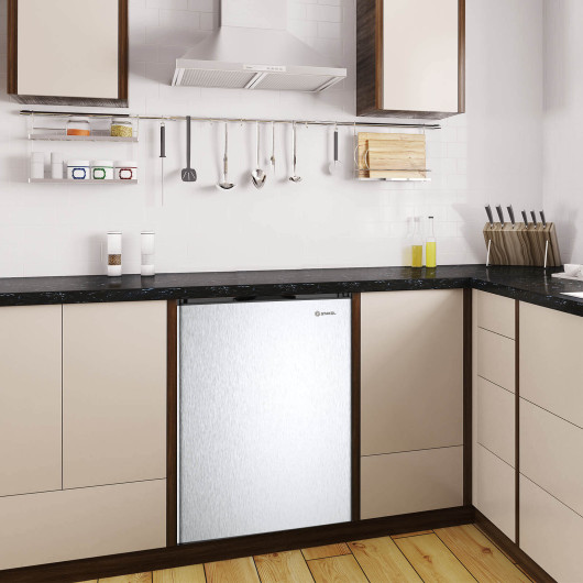 Compact 3.0 cu. ft. Upright Freezer with Stainless Steel Door - Image 7