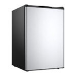 Compact 3.0 cu. ft. Upright Freezer with Stainless Steel Door