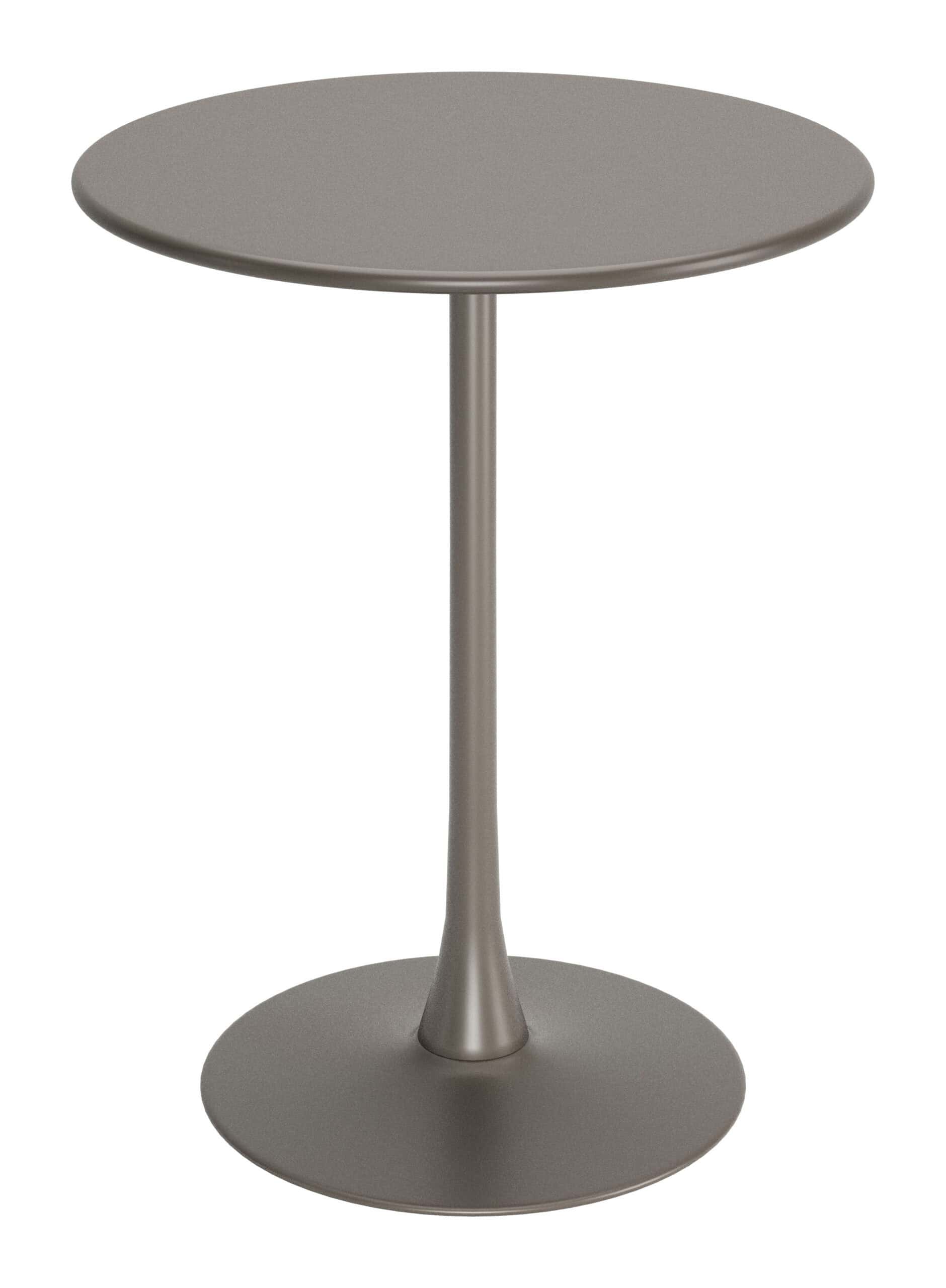Outdoor-Ready Bar Table with Weather-Resistant Frame and Rubber Feet