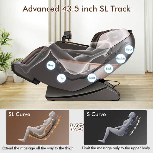 Zero Gravity Full Body Recliner with Heat and Thai Stretch