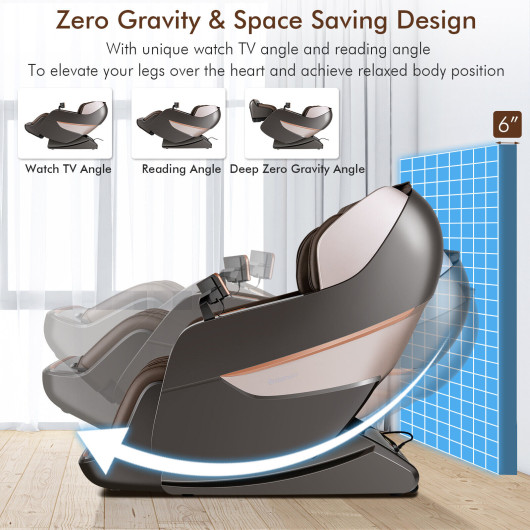 Zero Gravity Full Body Recliner with Heat and Thai Stretch