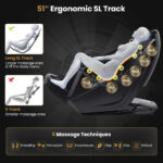Zero Gravity SL Track Massage Chair with Heat and Airbags