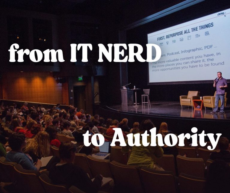 from IT NERD to Authority (1)