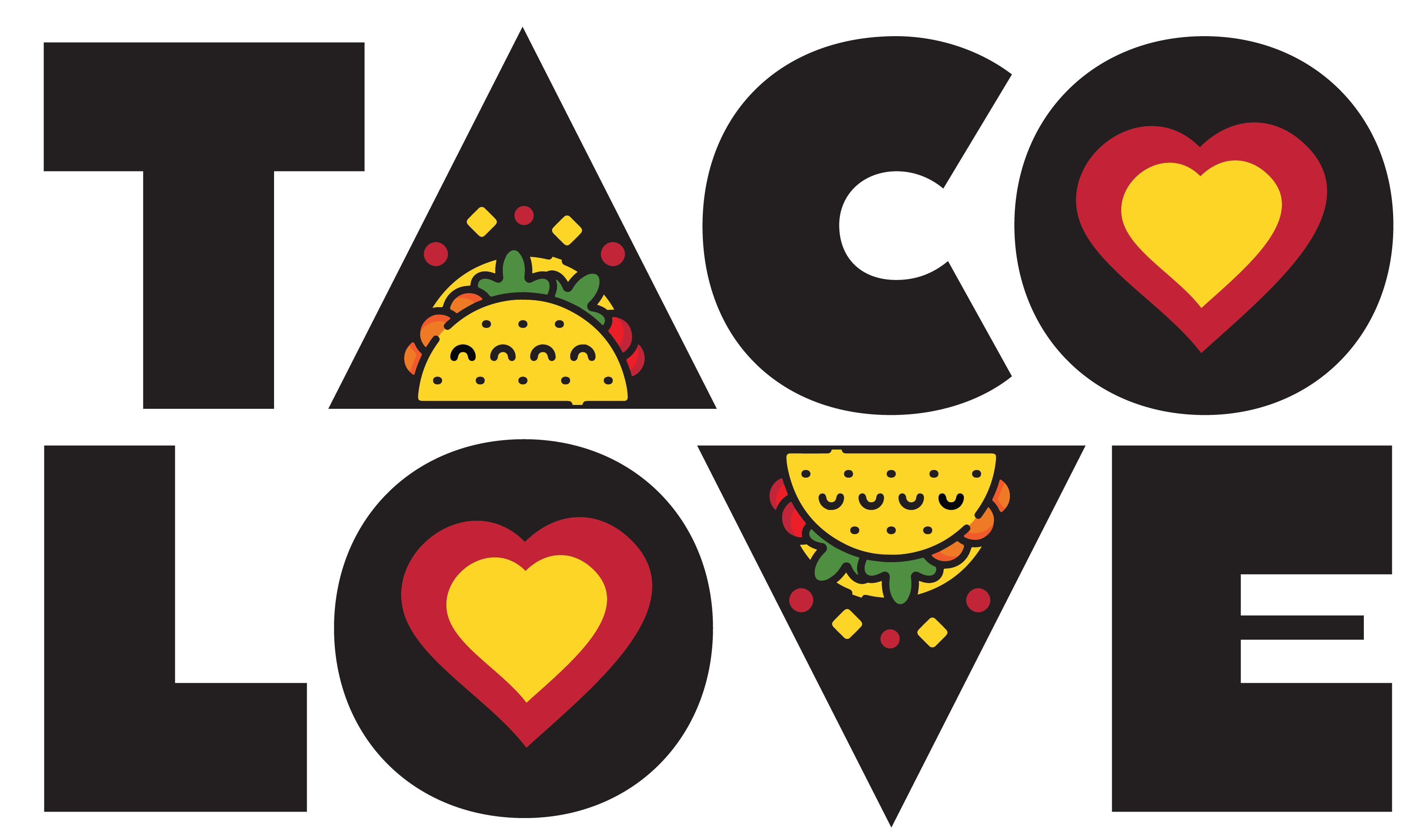 tacolove text illustration