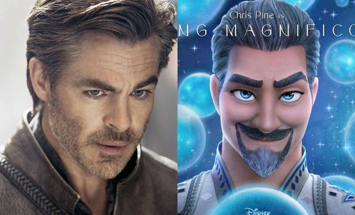 Chris Pine es un gran villano en Wish - Cinemascomics.com