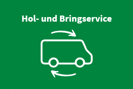 Fahrzeug mit Hol- und Bringservice bei City-Bike Einbeck.