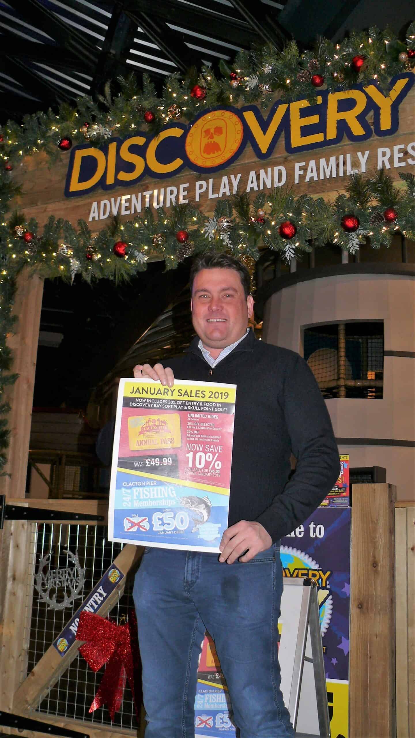 The fun keeps coming with January Sale at Clacton Pier