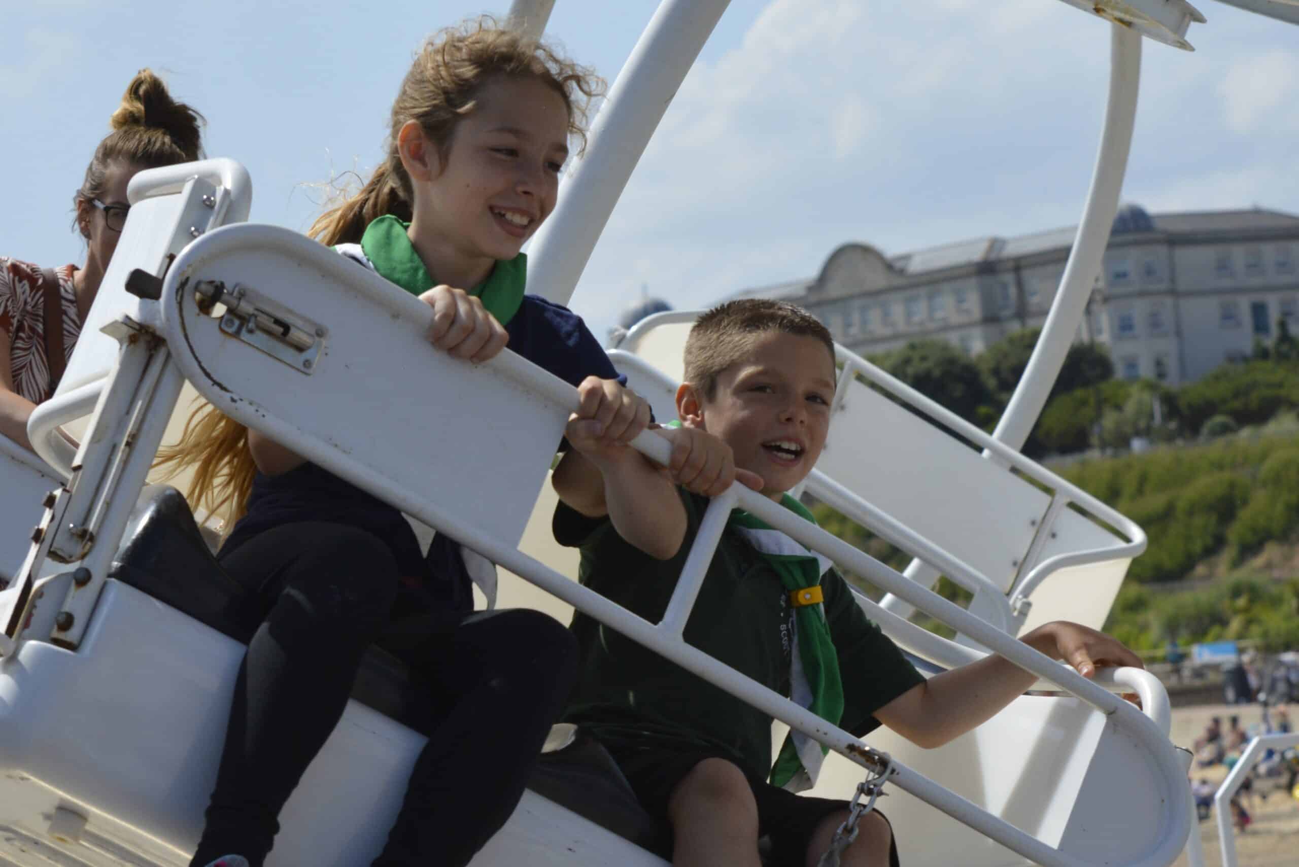More than 120 youngsters walk from Pier to Pier