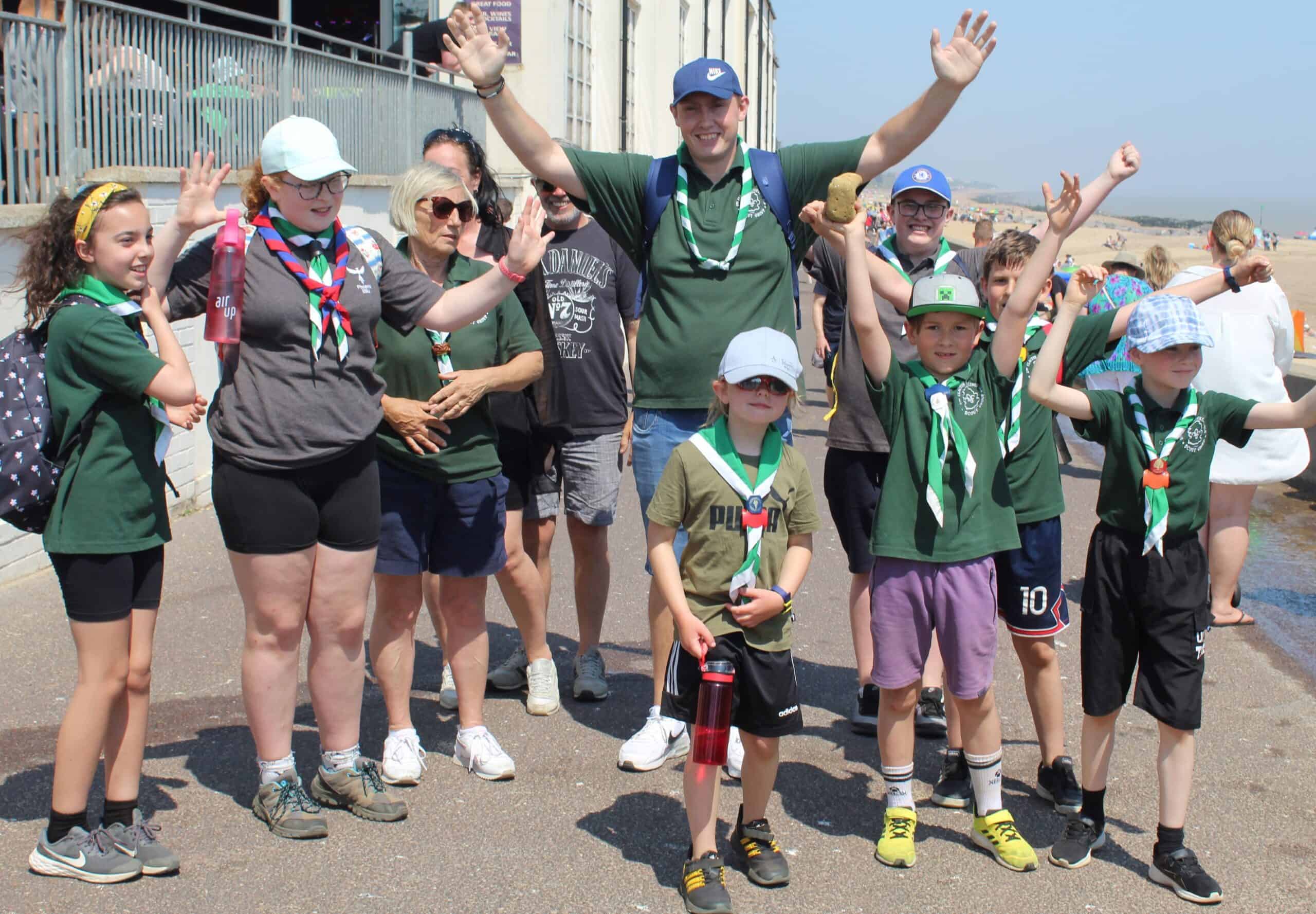 More than £7,000 raised for Scouts
