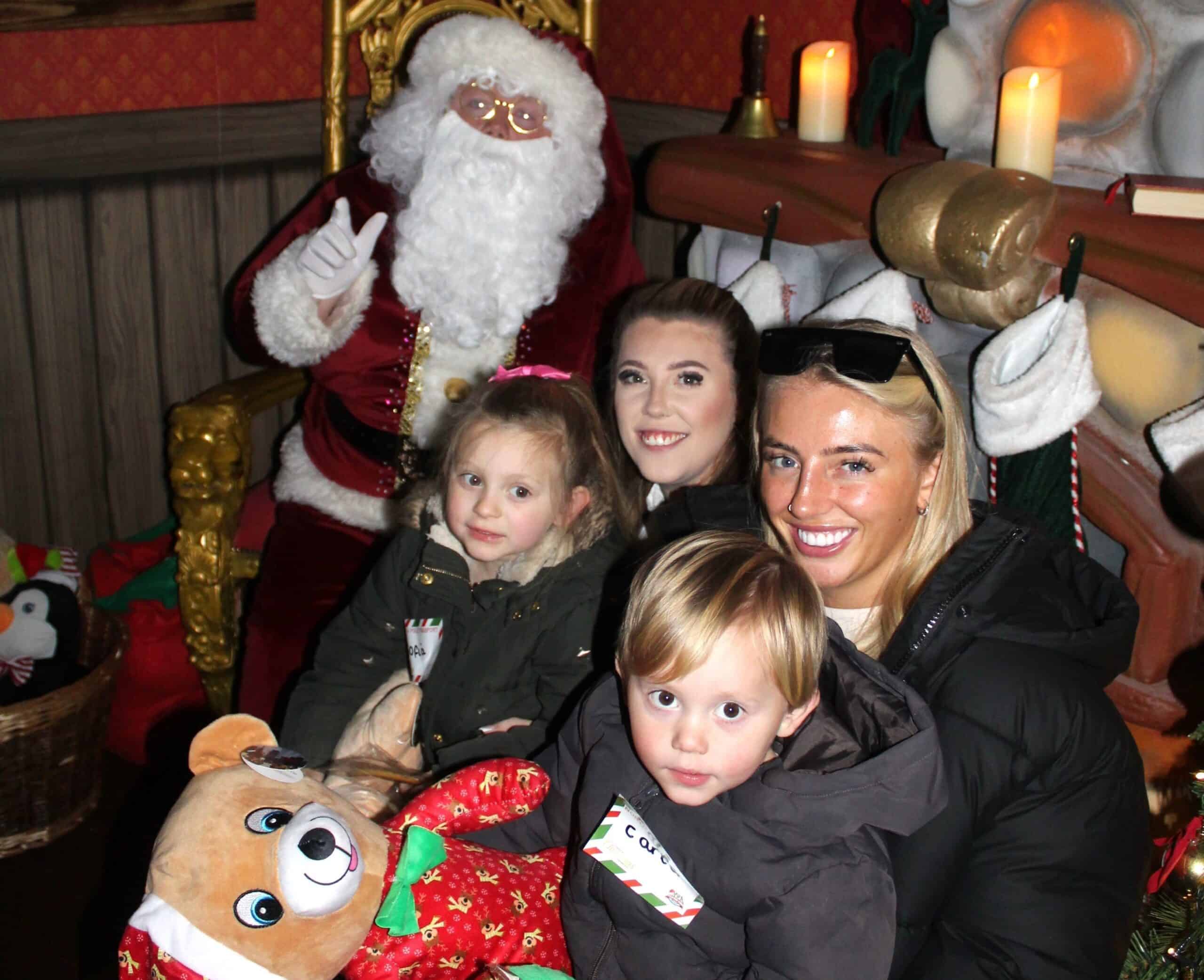 Families get in the festive spirit