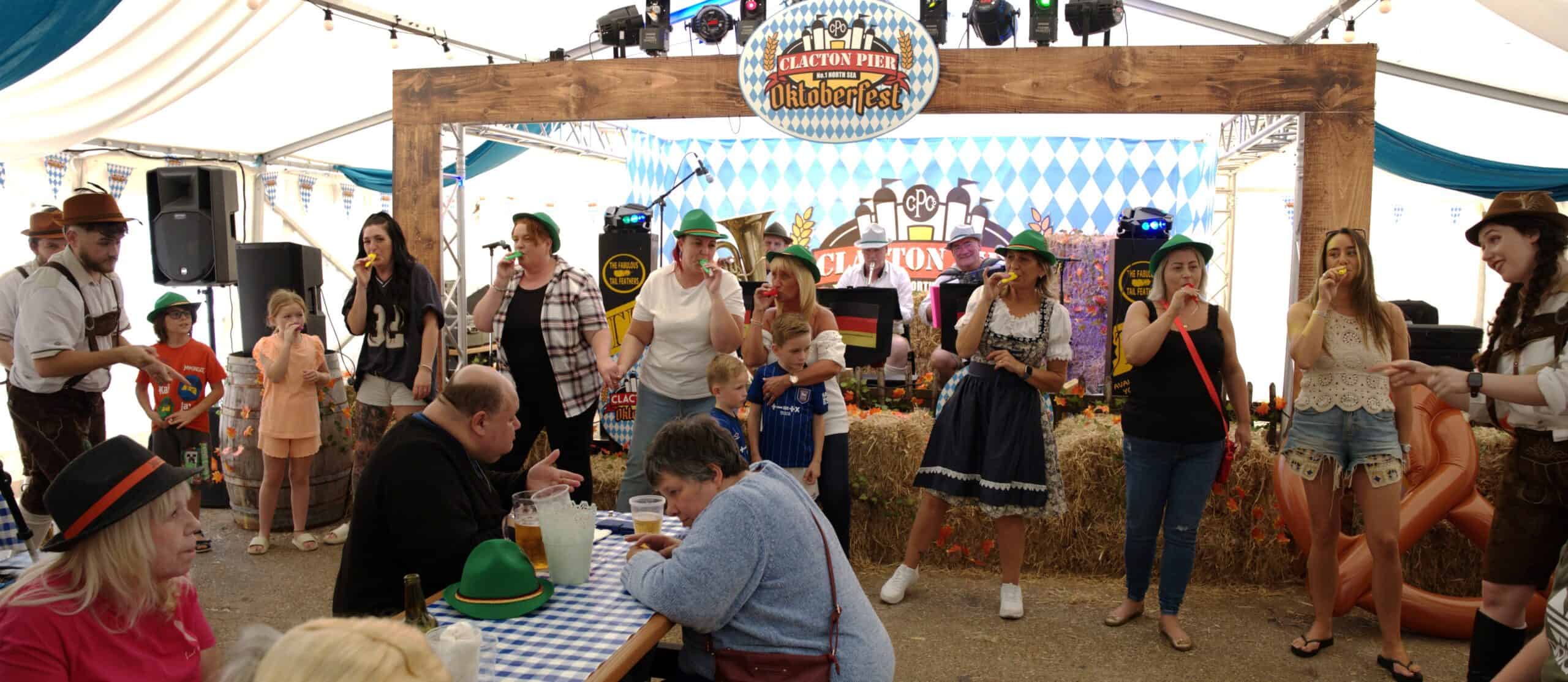 First weekend of Oktoberfest hits the right note with families