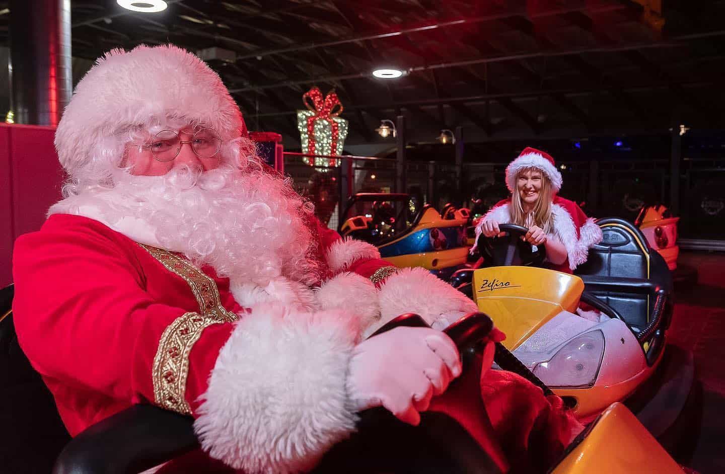Santa arriving at Clacton Pier this weekend