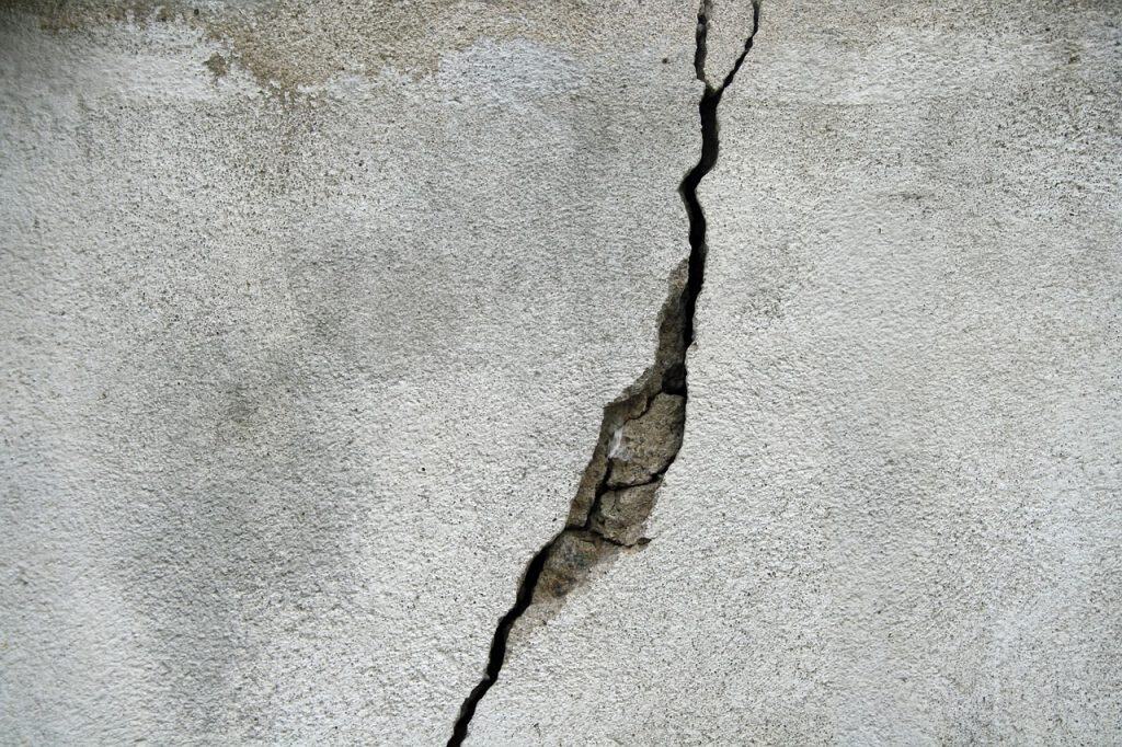 gaps and cracks
