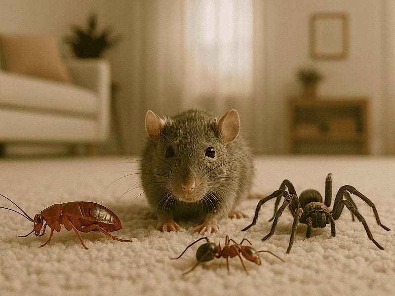 common pests in the north shore