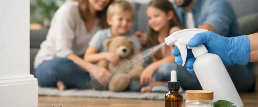 Family Safe Spider Control Solutions at Home