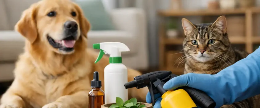 Safe Pest Control for Pets at Home