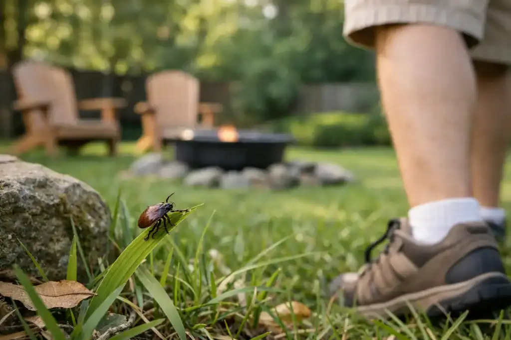 Why Are Ticks in Backyard Areas?