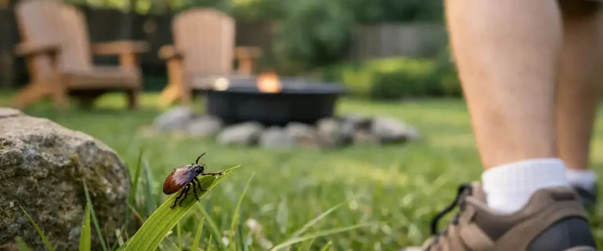 Why Are Ticks in Backyard Areas?