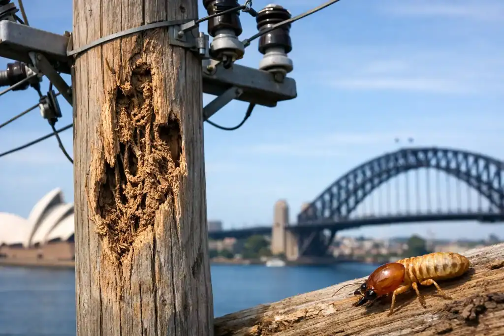 Can Termites Live in Power Poles? Sydney Tips