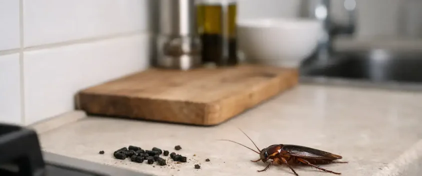 Cockroach Droppings in Kitchen: What They Mean