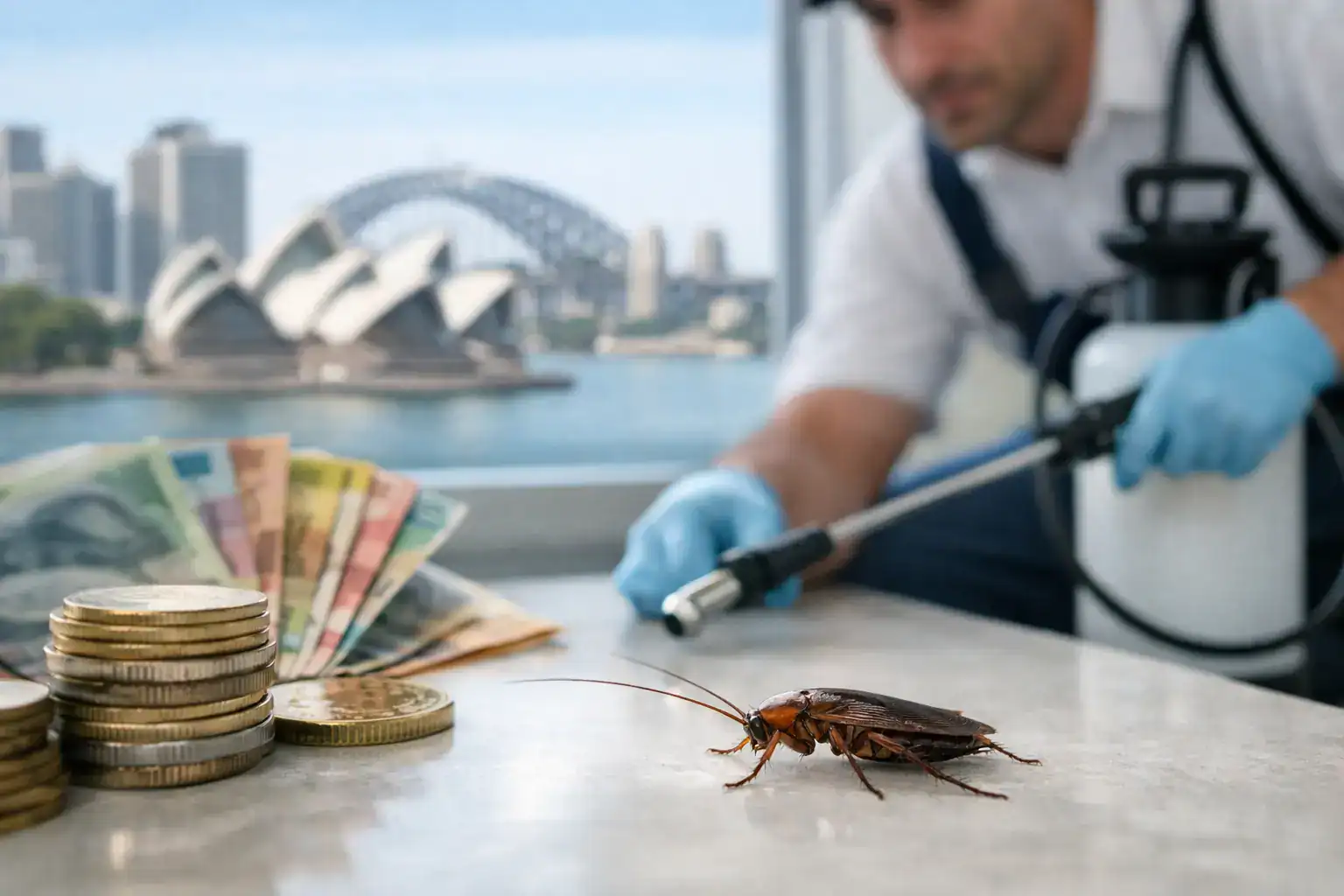 How Much Does Cockroach Treatment Cost in Sydney?