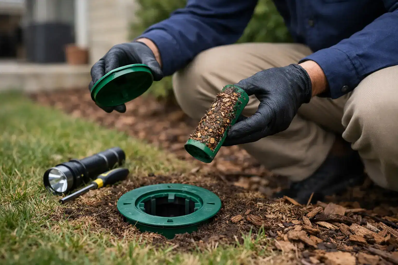 How to Inspect Termite Bait Stations Safely