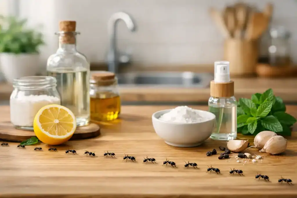 Natural Ant Treatment for Kitchens That Works
