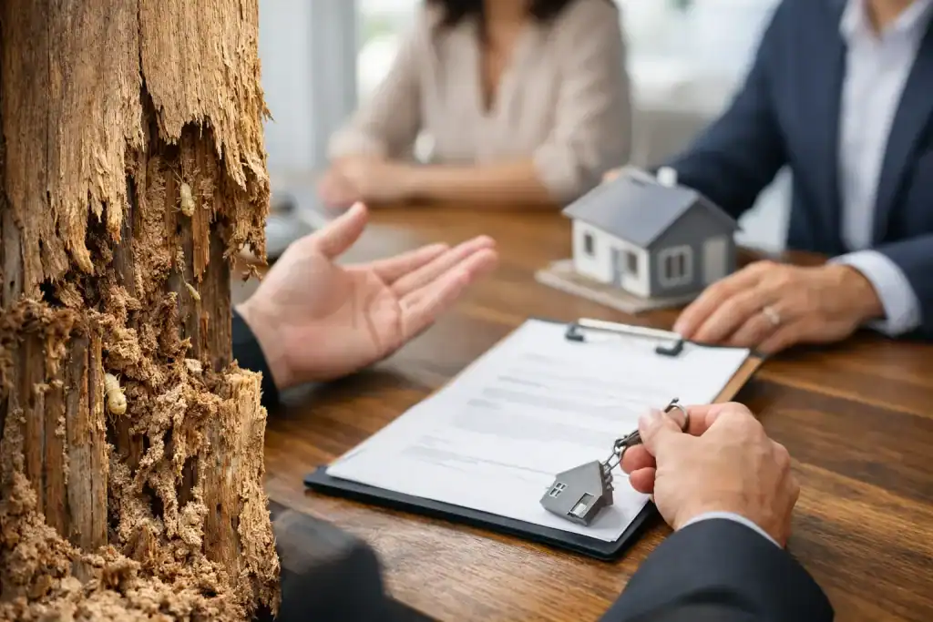 Termite Damage Found During Sale? What Now