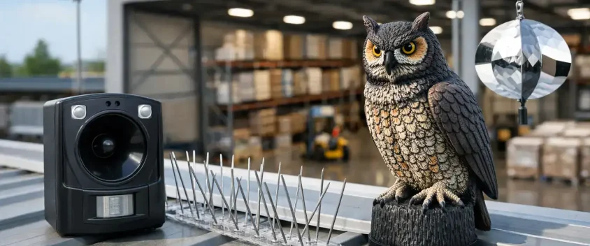 Best Bird Deterrents for Warehouses That Work